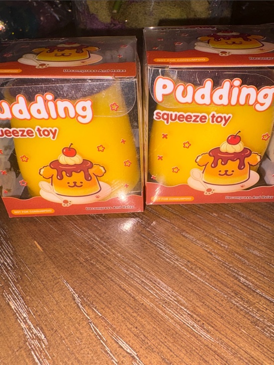 Pudding squeeze toy Other - PUDDING SQUEEZE TOY- SQUISHY: ADULT/Kid3+ $4 firm